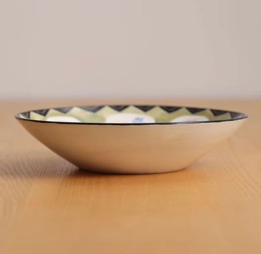 Artisan Feast – Handcrafted Large Plate & Bowl Set